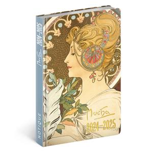 18měsíční diář Petito – Alfons Mucha 2024/2025