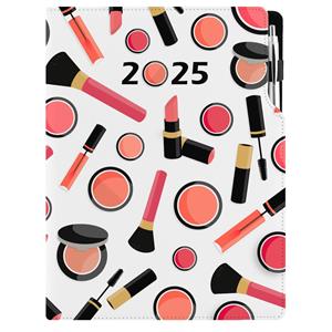 Diář DESIGN denní A4 2025 polský - Make up