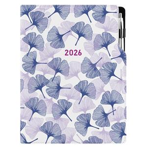 Diář DESIGN denní A4 2026 - Ginkgo