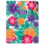 Diář DESIGN denní A4 2026 polský - Tropic