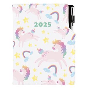 Diář DESIGN denní A5 2025 polský - Unicorn