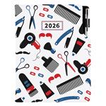 Diář DESIGN denní A5 2026 polský - KADEŘNICKÝ Barber