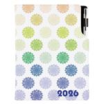 Diář DESIGN denní A5 2026 polský - Mandala barevný