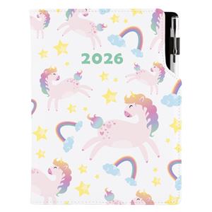 Diář DESIGN denní A5 2026 slovenský - Unicorn