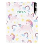 Diář DESIGN denní B6 2026 - Unicorn