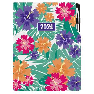 Diář DESIGN týdenní A4 2024 polský - Tropic