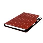 Diář DESIGN týdenní A5 2026 slovenský - hnědá - Bílý květ