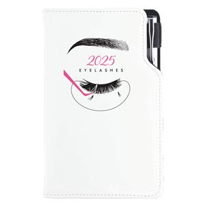 Diář DESIGN tydenní kapesní 2025 polský - KOSMETICKÝ Eyelashes