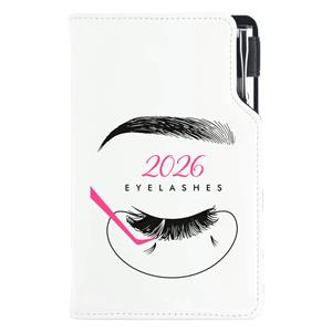 Diář DESIGN tydenní kapesní 2026 polský - KOSMETICKÝ Eyelashes