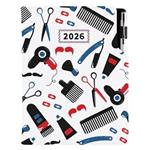 Diář KADEŘNICKÝ Barber - DESIGN týdenní B6 2026