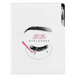 Diář KOSMETICKÝ Eyelashes - DESIGN denní A4 2026