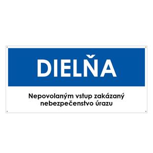 Dielňa, modrá, plast 2mm s dierkami-190x90mm