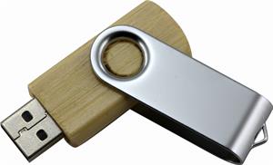 Dřevěný USB Flash disk 03 Wood 32 GB - světlé dřevo