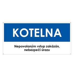 KOTELNA, modrá, plast s dírami 2 mm 190x90 mm