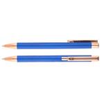 Kovové kuličkové pero Cidana - modrá