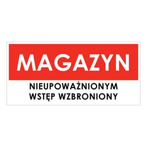 MAGAZYN, płyta PVC 1 mm 190x90 mm