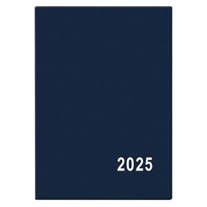 Měsíční diář 2025 Anežka PVC kapesní - modrá