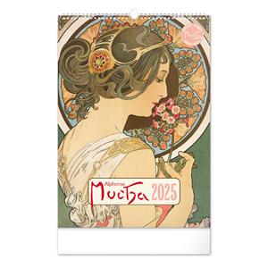 Nástěnný kalendář 2025 Alfons Mucha