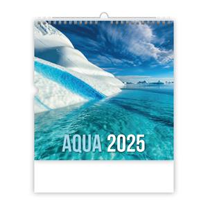 Nástěnný kalendář 2025 - Aqua