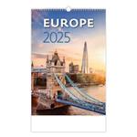 Nástěnný kalendář 2025 - Europe