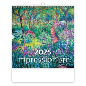 Nástěnný kalendář 2025 - Impressionism