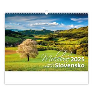 Nástěnný kalendář 2025 - Malebné Slovensko