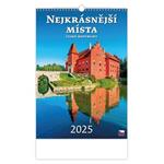 Nástěnný kalendář 2025 - Nejkrásnější místa ČR