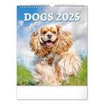Nástěnný kalendář 2025 Psi