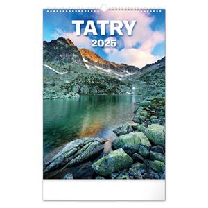 Nástěnný kalendář 2025 Tatry