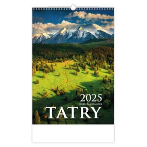 Nástěnný kalendář 2025 - Tatry