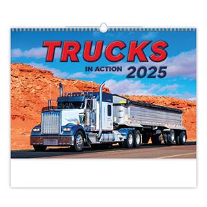 Nástěnný kalendář 2025 - Trucks