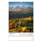 Nástěnný kalendář 2026 Tatry