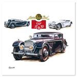 Nástěnný poznámkový kalendář 2025 Classic Cars – Václav Zapadlík