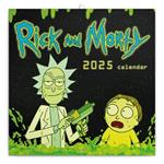Nástěnný poznámkový kalendář 2025 Rick a Morty