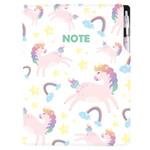 Notes DESIGN A4 tečkovaný - Unicorn