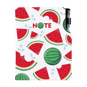 Notes DESIGN A5 tečkovaný - Meloun