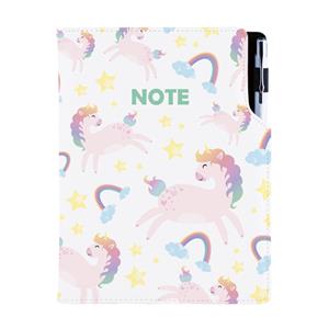 Notes DESIGN A5 tečkovaný - Unicorn