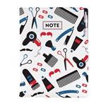 Notes KADEŘNICKÝ Barber - DESIGN A4 tečkovaný