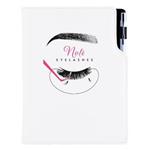 Notes KOSMETICKÝ Eyelashes - DESIGN A5 tečkovaný