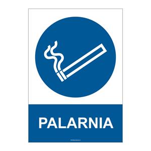 PALARNIA, naklejka 297x210 mm