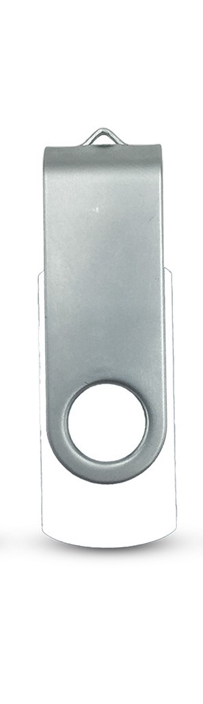 Plastový USB Flash disk Flash 03 32 GB - bílá