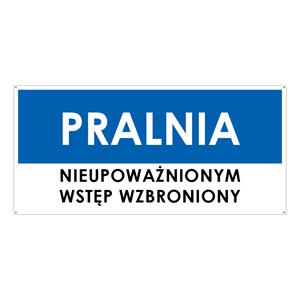 PRALNIA, niebieski - płyta PVC 2 mm z dziurkami 190x90 mm