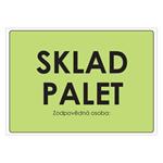 SKLAD PALET, Samolepka A4