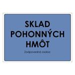 Sklad pohonných hmôt, plast 2mm s dierkami-297x210mm