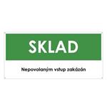 SKLAD, zelená, plast s dírami 2 mm 190x90 mm