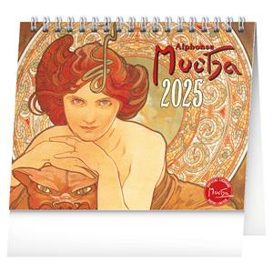 Stolní kalendář 2025 Alfons Mucha