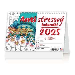 Stolní kalendář 2025 - Antistresový pracovní