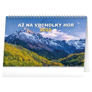 Stolní kalendář 2025 Až na vrcholky hor