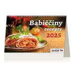 Stolní kalendář 2025 - Babiččiny recepty