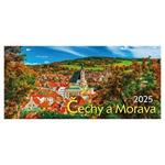Stolní kalendář 2025 - Čechy a Morava